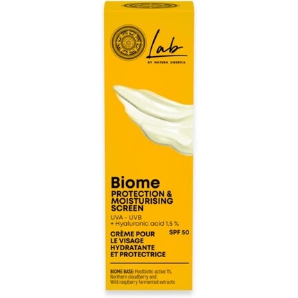 Lab Biome Protection и увлажняющий крем для лица Spf 50, 30 мл, Natura Siberica — фото 2