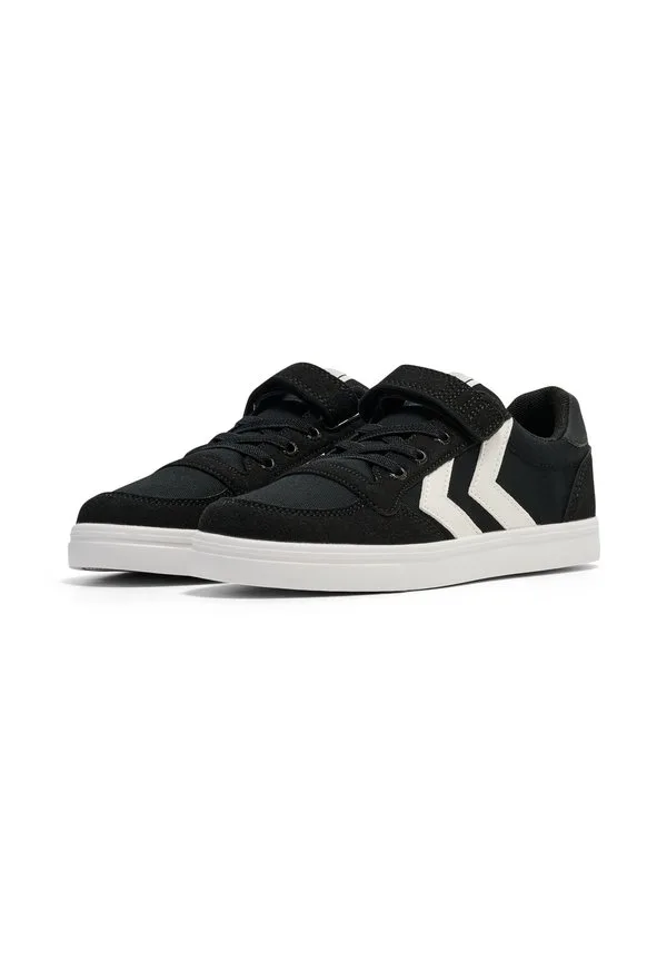 Кроссовки slimmer stadil low jr Hummel, Black — фото 2