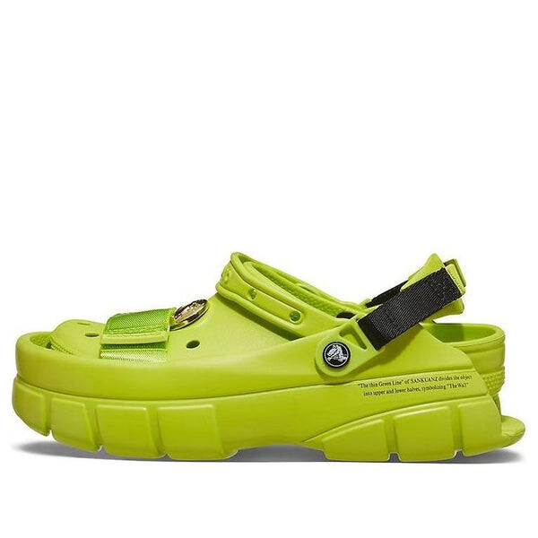 

Сандалии sankuanz x clog 'lime punch' Crocs, зеленый