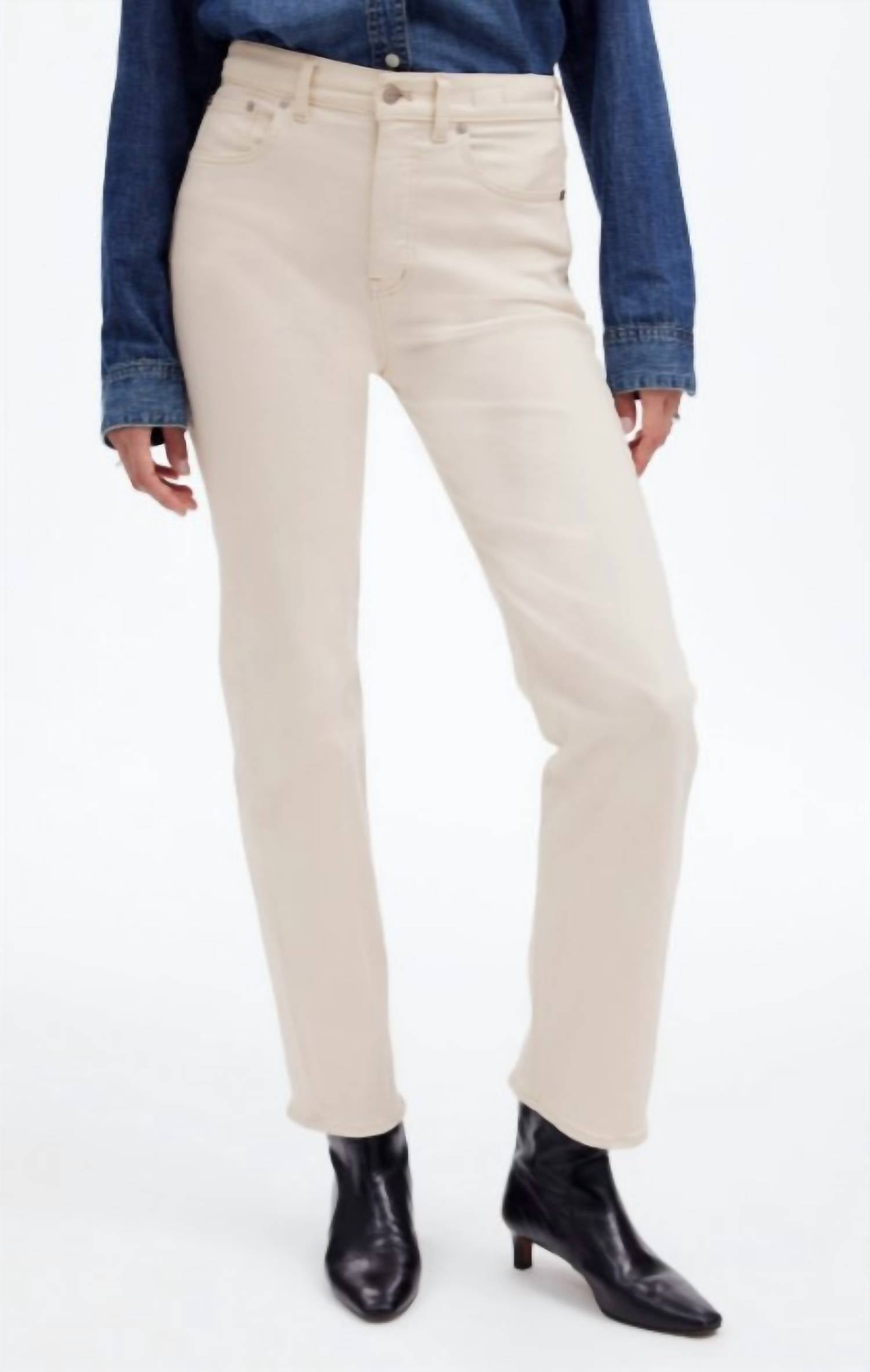 

Прямые джинсы 90-х годов из винтажной парусины Madewell