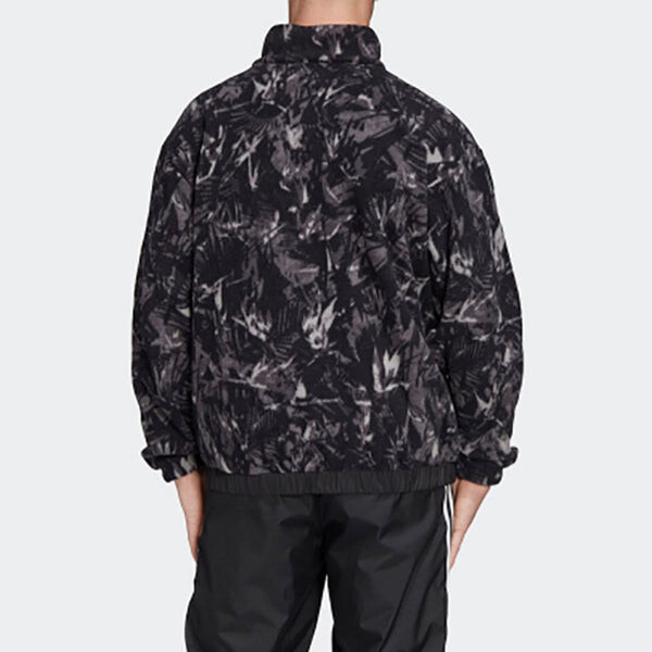 Куртка adidas originals Polar Fleece AOP Jacket For Men Black, черный — фото 4