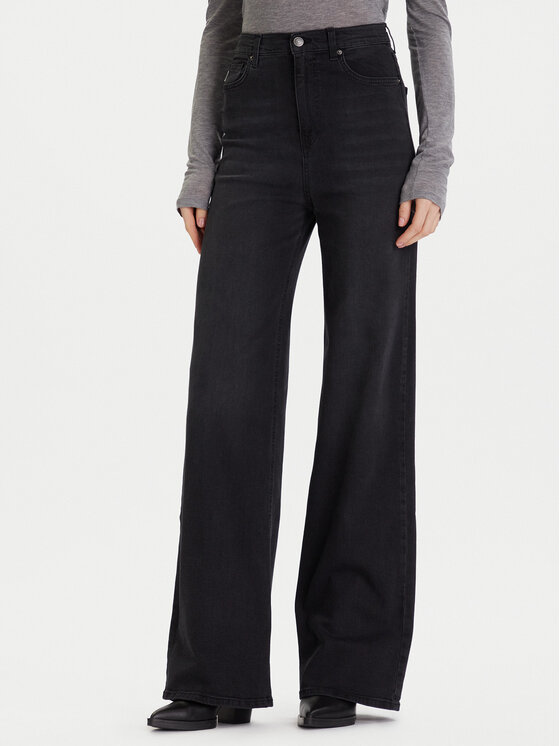 

Джинсы wide leg DF5089 Vicolo, серый