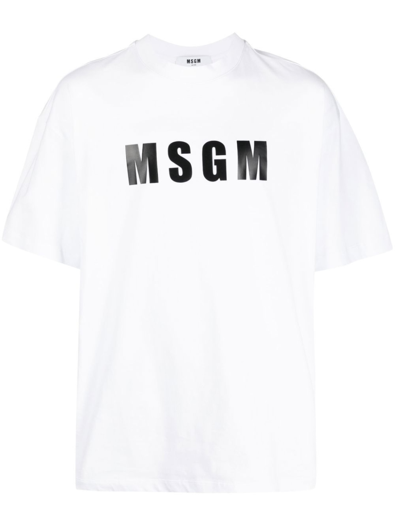 

MSGM футболка с логотипом, белый