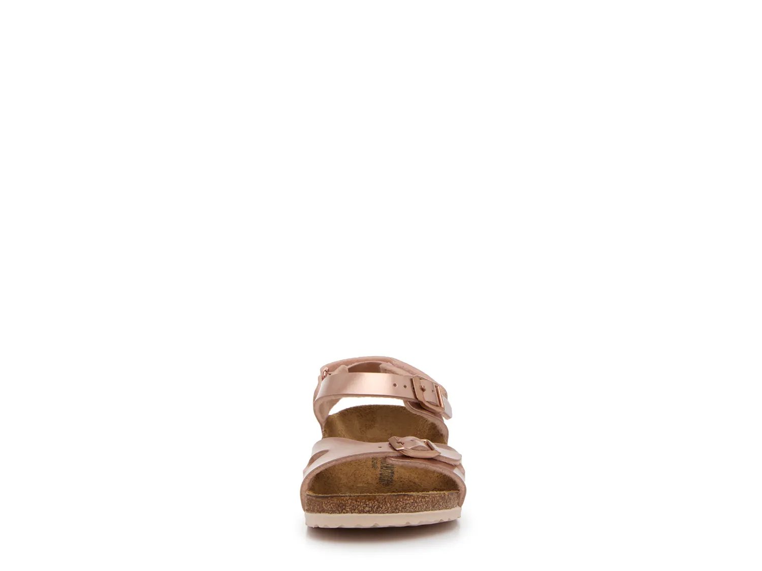 Сандалии Birkenstock Rio Sandal - Kids', Rose Gold Metallic — фото 2