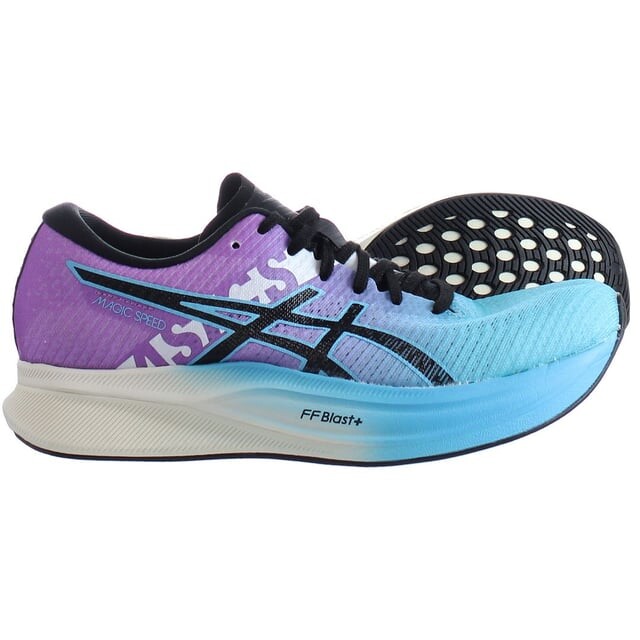 Женские кроссовки Magic Speed 2 Ekiden синего/фиолетового цвета Asics, мультиколор — фото 4