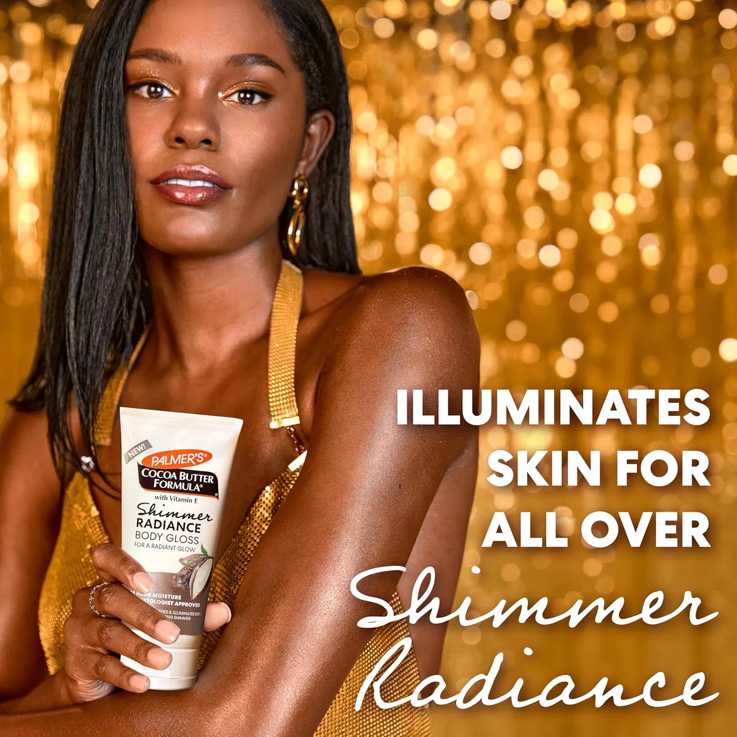 Блеск для тела Palmer's Cocoa Butter Formula Shimmer Radiance Body Gloss, 155 мл Palmer'S — фото 2