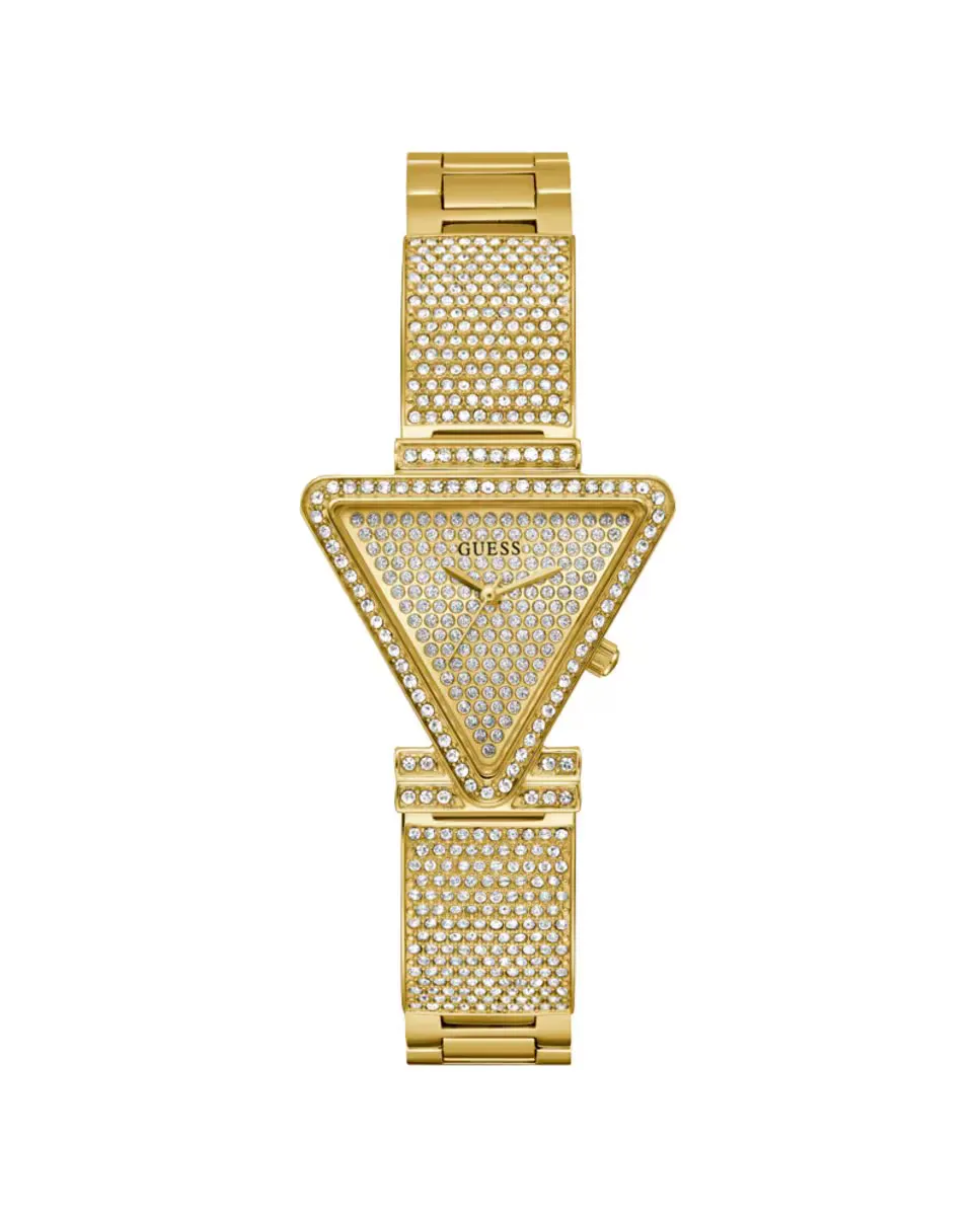 

Женские часы Fame GW0644L2 со стальным и золотым ремешком Guess, золотой