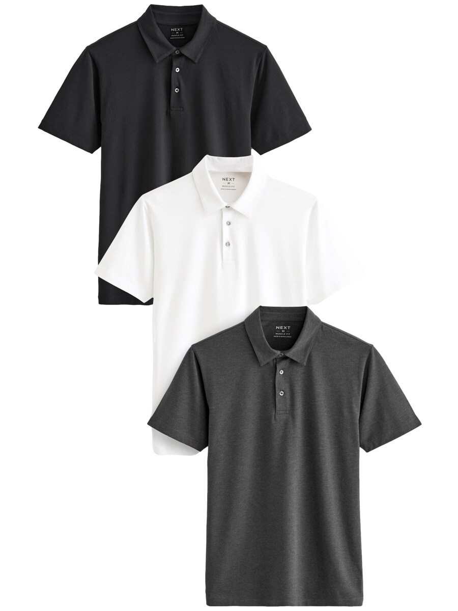 

Рубашка Next, цвет Dark grey/Black/White