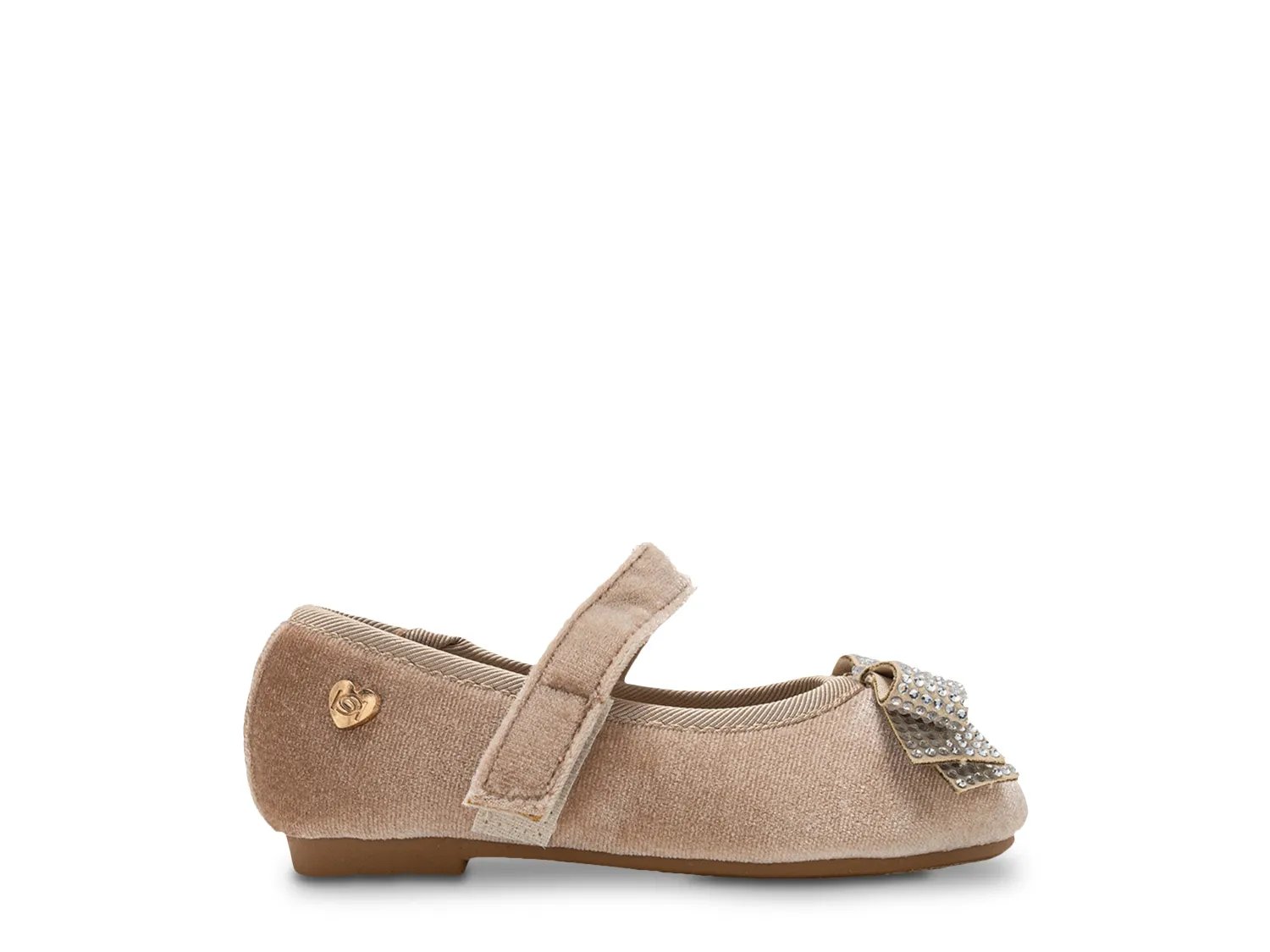 Балетки bebe Giselle Mary Jane Flat - Kids', серо-коричневый — фото 2