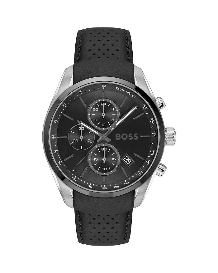 

Grand Prix 44 Chronograph, 44 мм BOSS Hugo Boss, черный