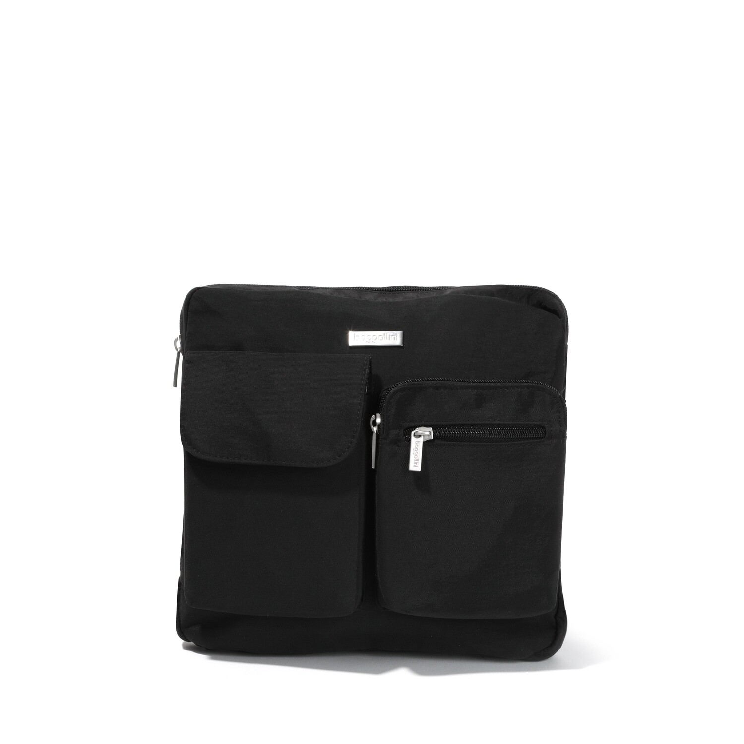 

Baggallini Сумка Canyon через плечо, цвет Black With Sand Lining