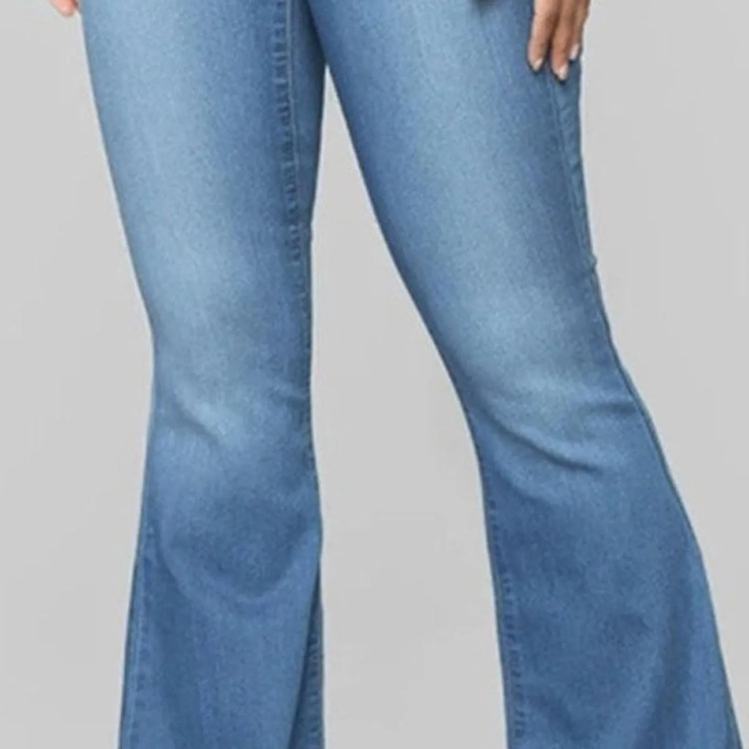 Джинсы с высокой талией, skinny, Blue 04 generic — фото 4