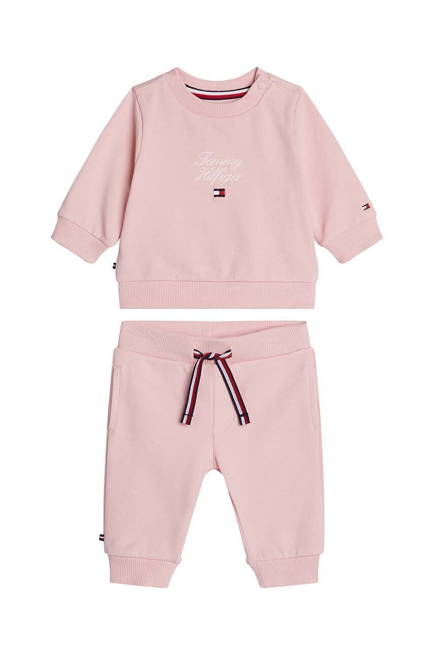 

Детский спортивный костюм Tommy Hilfiger, розовый