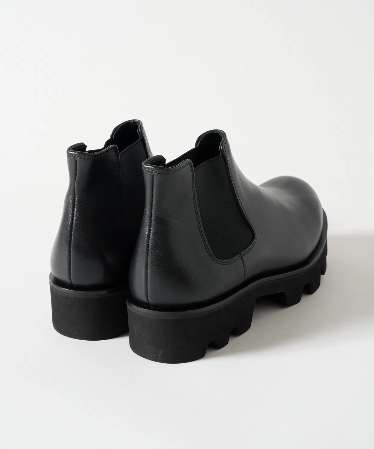 Ботинки PADRONE WPL SIDE GORE BOOTS с массивной подошвой, чёрные — фото 4