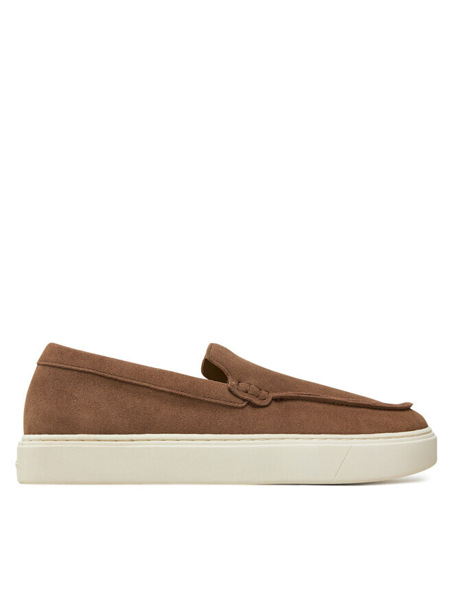 

Полуботинки Calvin Klein Moccasin Suede HM0HM01794, коричневый