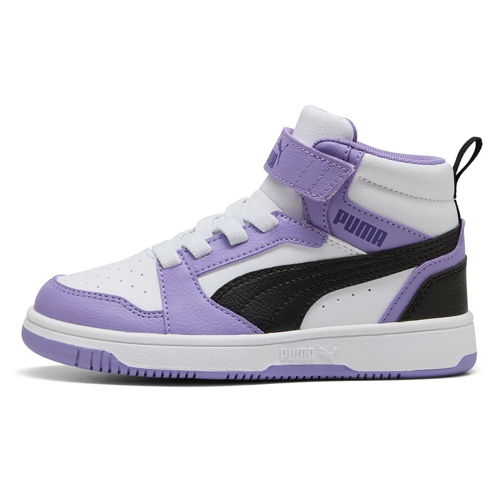 Кроссовки Puma Rebound V6 Mid AC+ PS, белый — фото 4