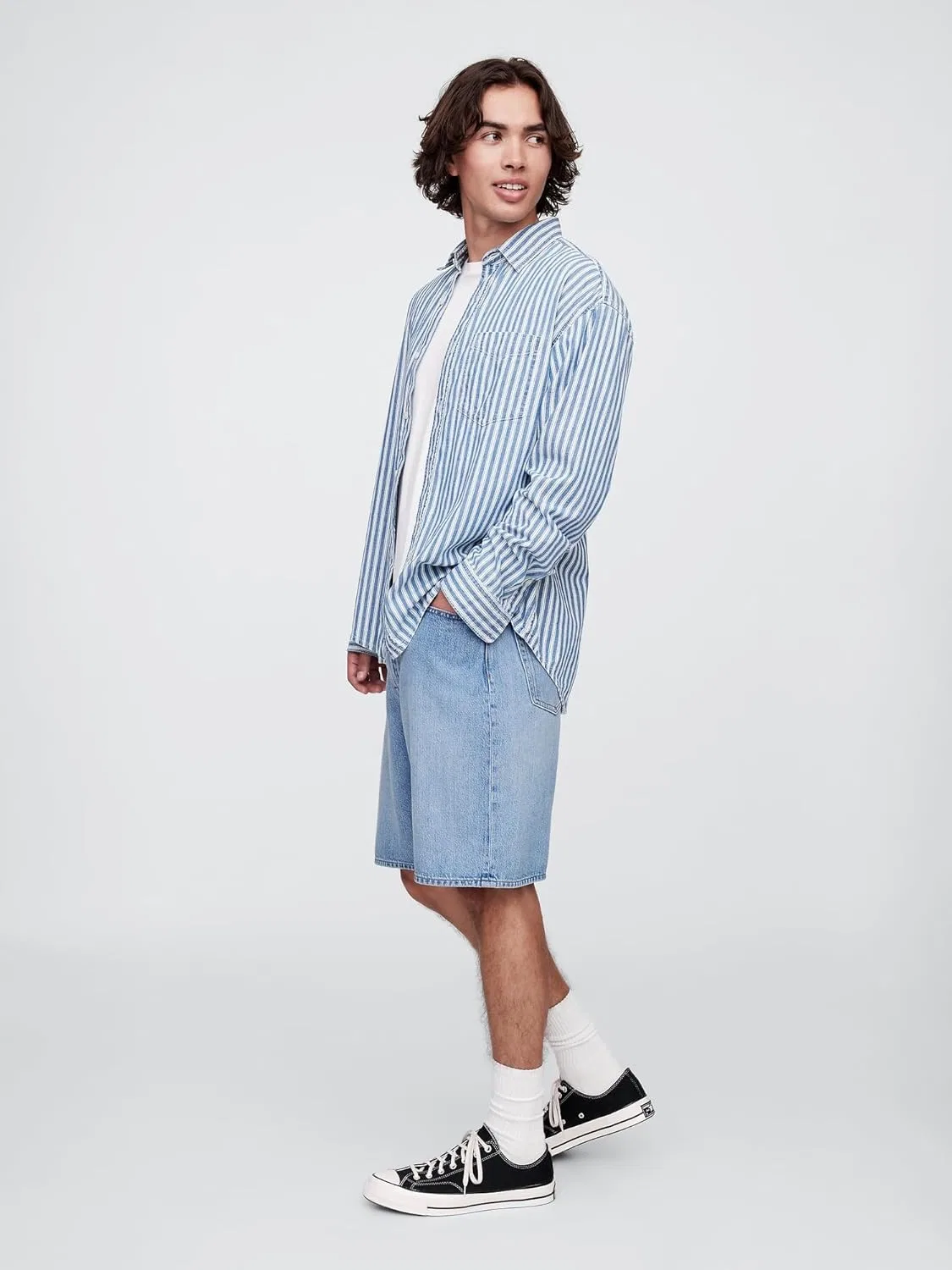 Джинсы Supersoft Relaxed GAP, Light Wash — фото 4