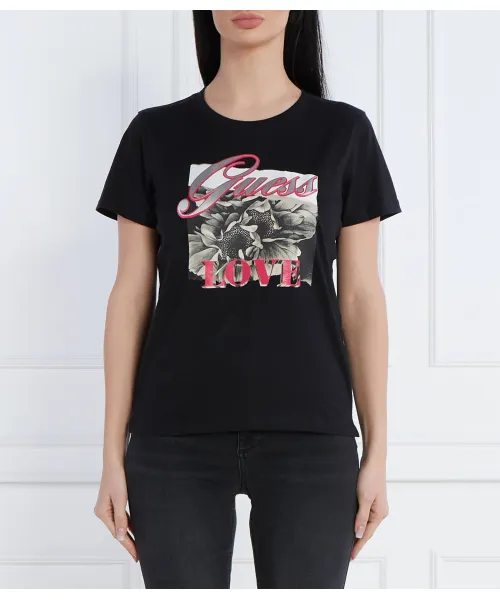 

Футболка Regular fit Guess Jeans, черный