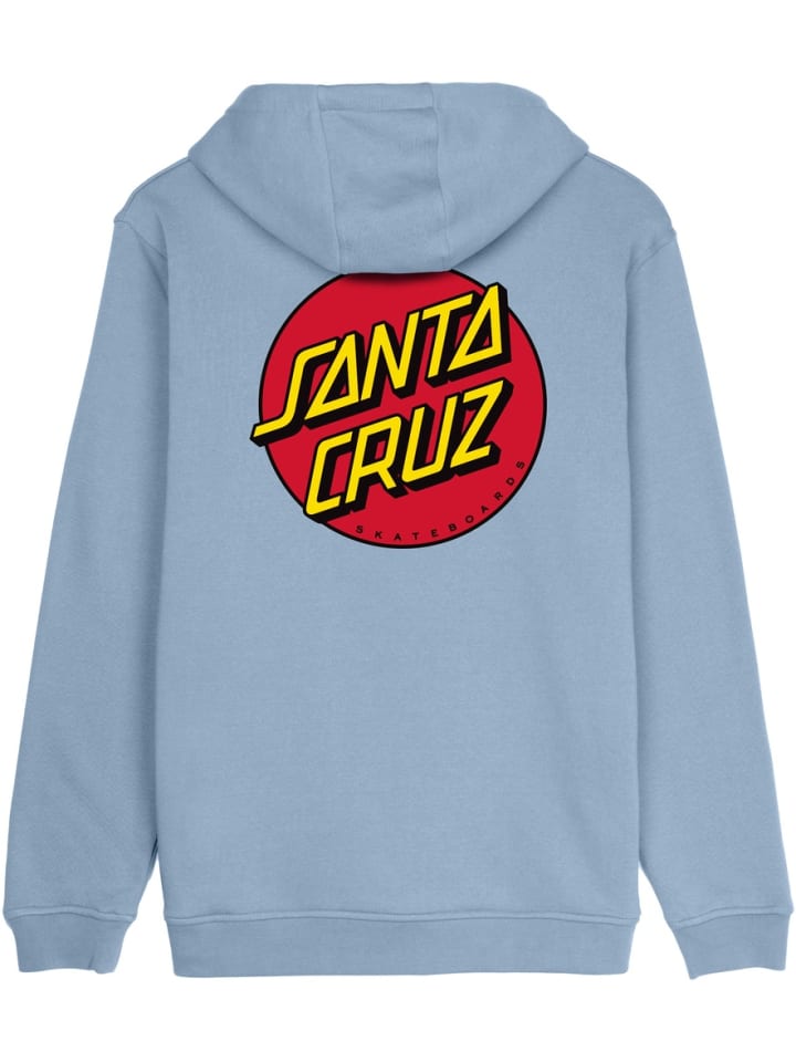 

Худи Classic Dot Chest Hood синего цвета Santa Cruz