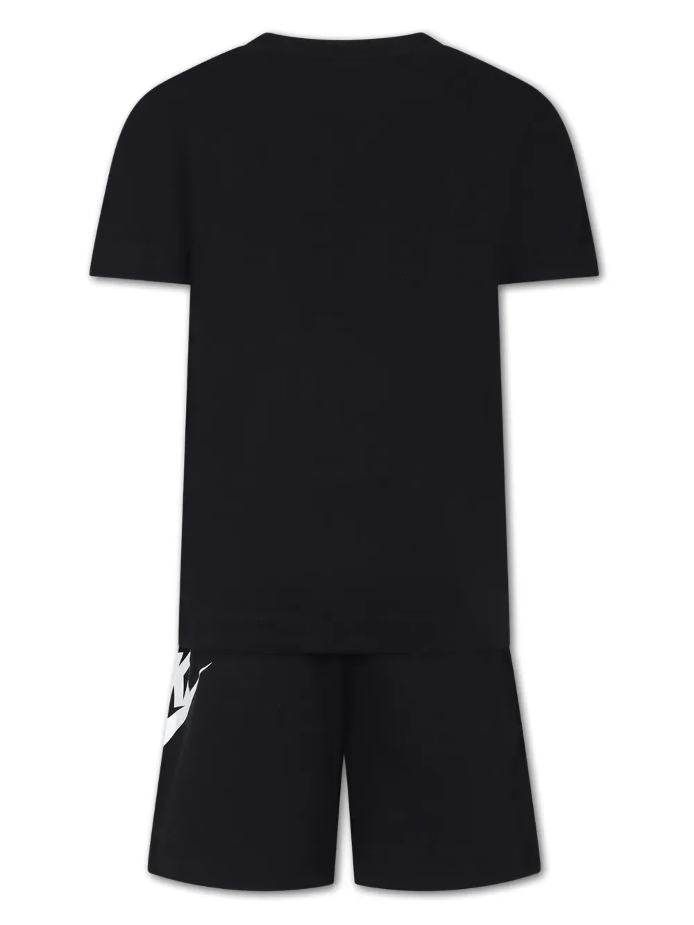 Спортивный костюм из джерси с логотипом Nike Kids, черный — фото 2