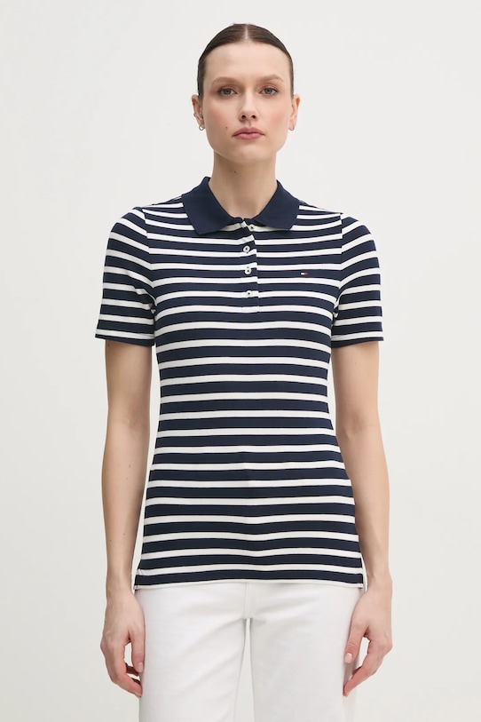 

Поло Tommy Hilfiger, темно-синий