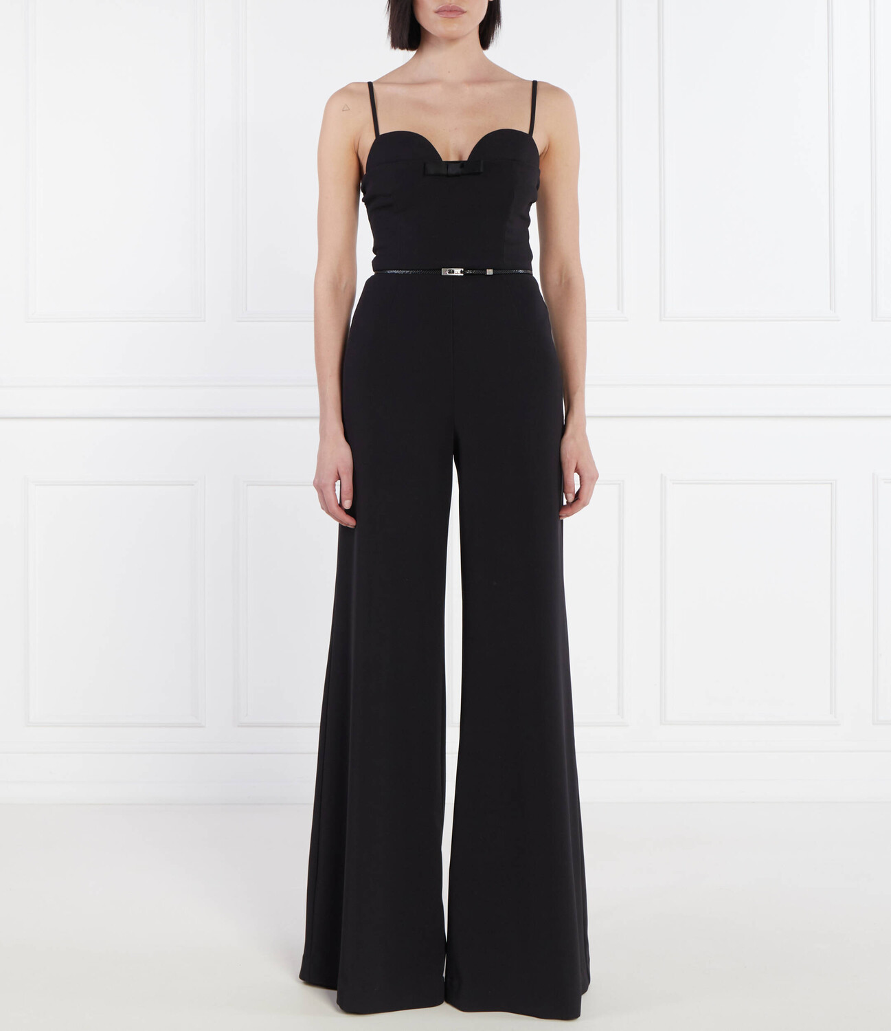 

Комбинезон Elisabetta Franchi Slim Fit, черный