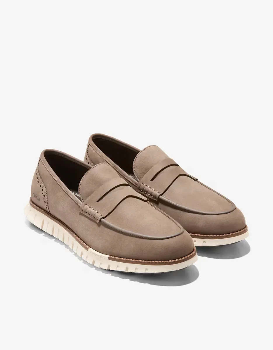 Мужские мокасины из кожи Cole Haan, коричневый — фото 4