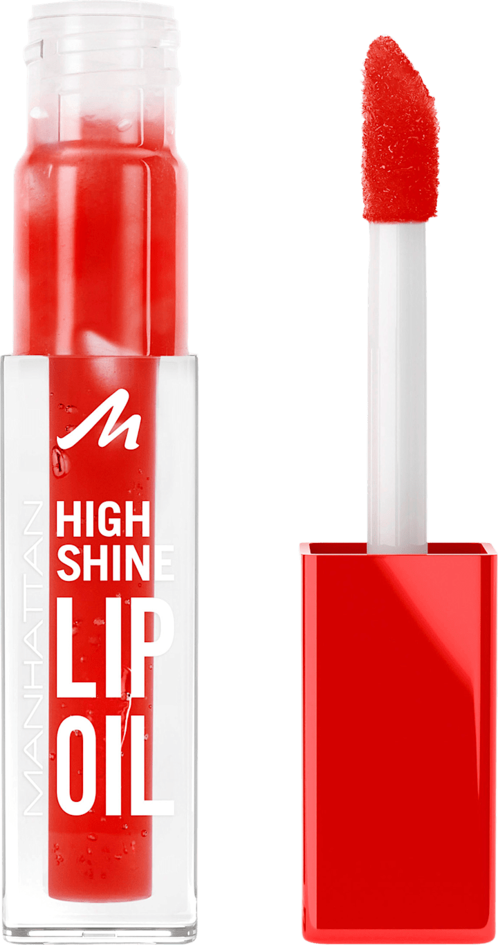 

Блеск для губ MANHATTAN Cosmetics Lippenöl High Shine 004 Vivid Red, 4,5 ml