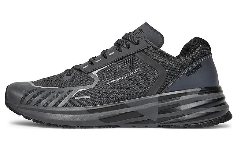 

Кроссовки EMPORIO ARMANI Lifestyle Shoes Men Low-top Black, черный