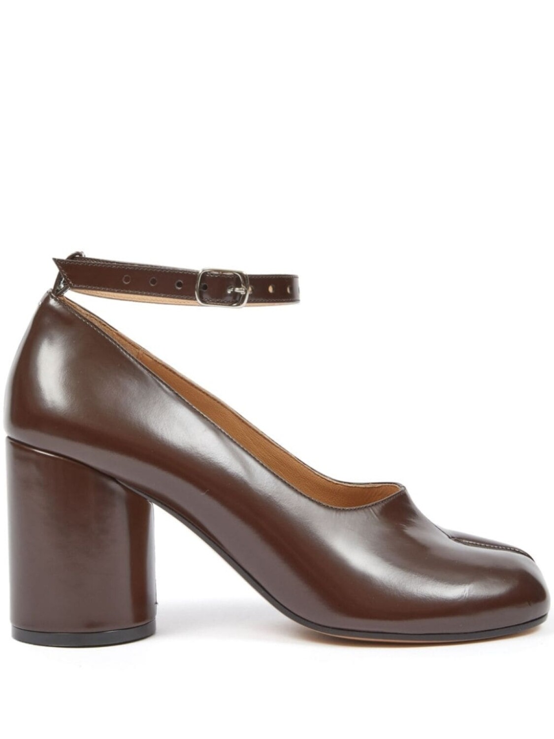 

Maison Margiela туфли Tabi 80, коричневый