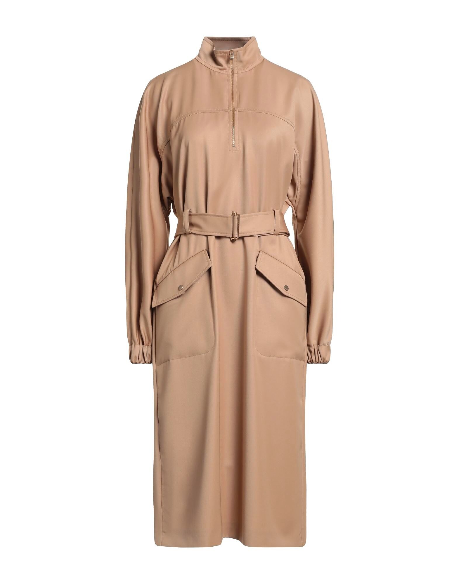 

Платье миди Agnona, коричневый