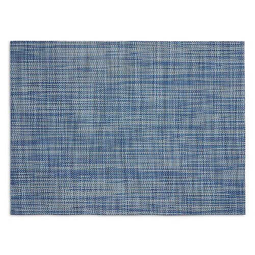 

Мини-подставка для столовых приборов из плетеной корзины, 14 x 19 дюймов Chilewich, цвет Blue