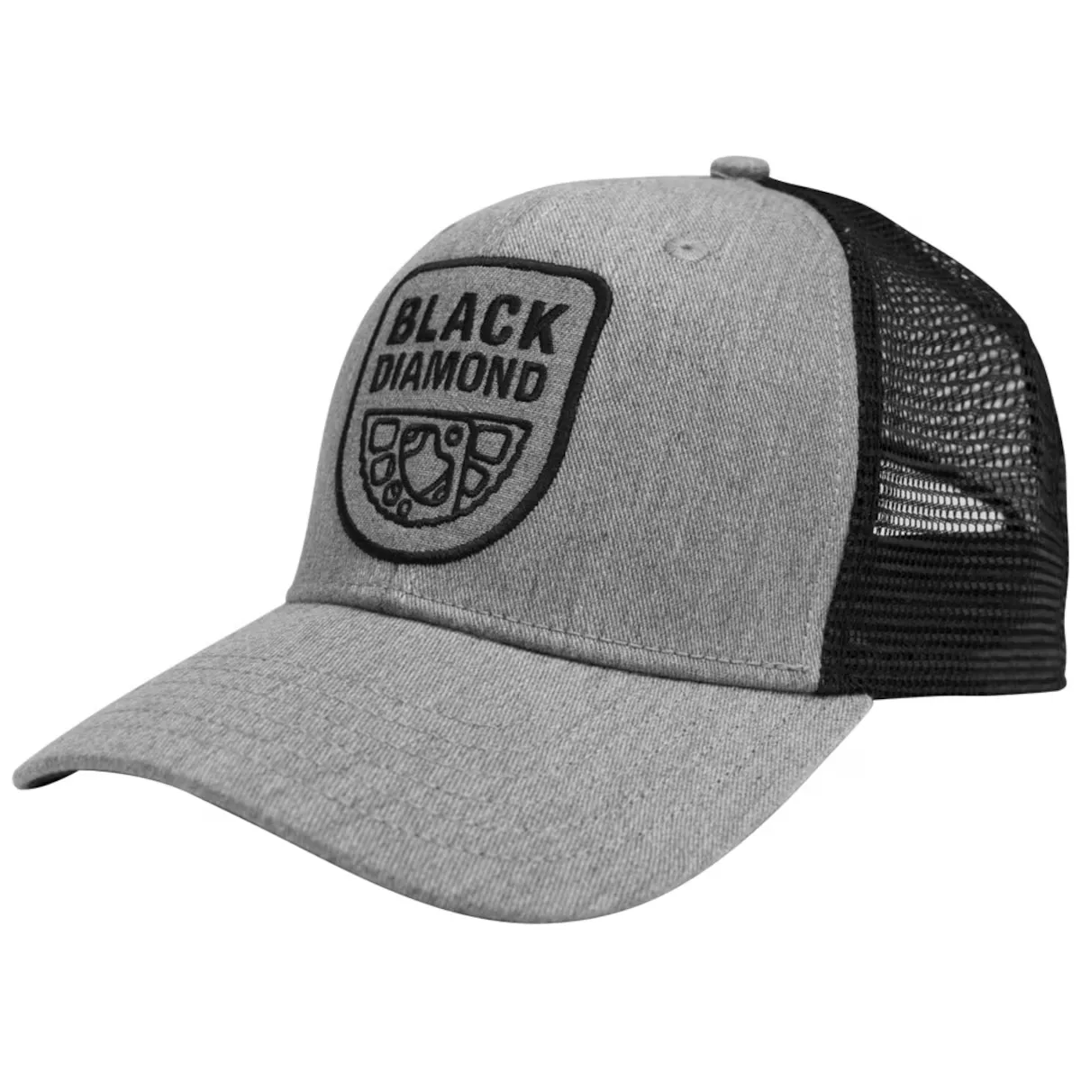 

BD Trucker Черная бриллиантовая кепка Black Diamond, серый