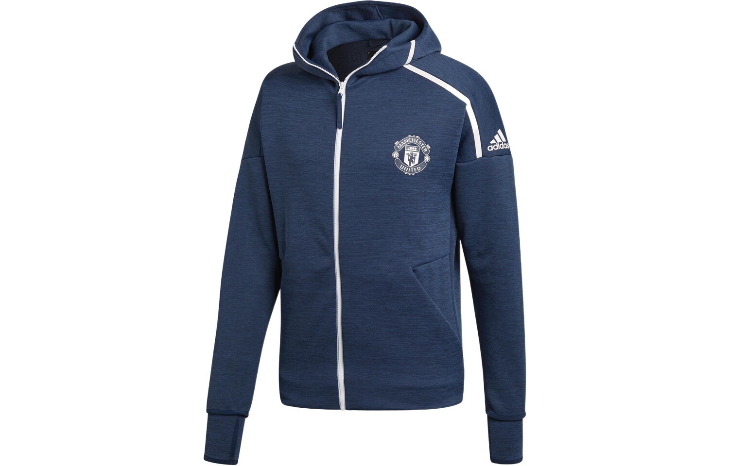 

MUFC Куртка мужская синяя Adidas, синий