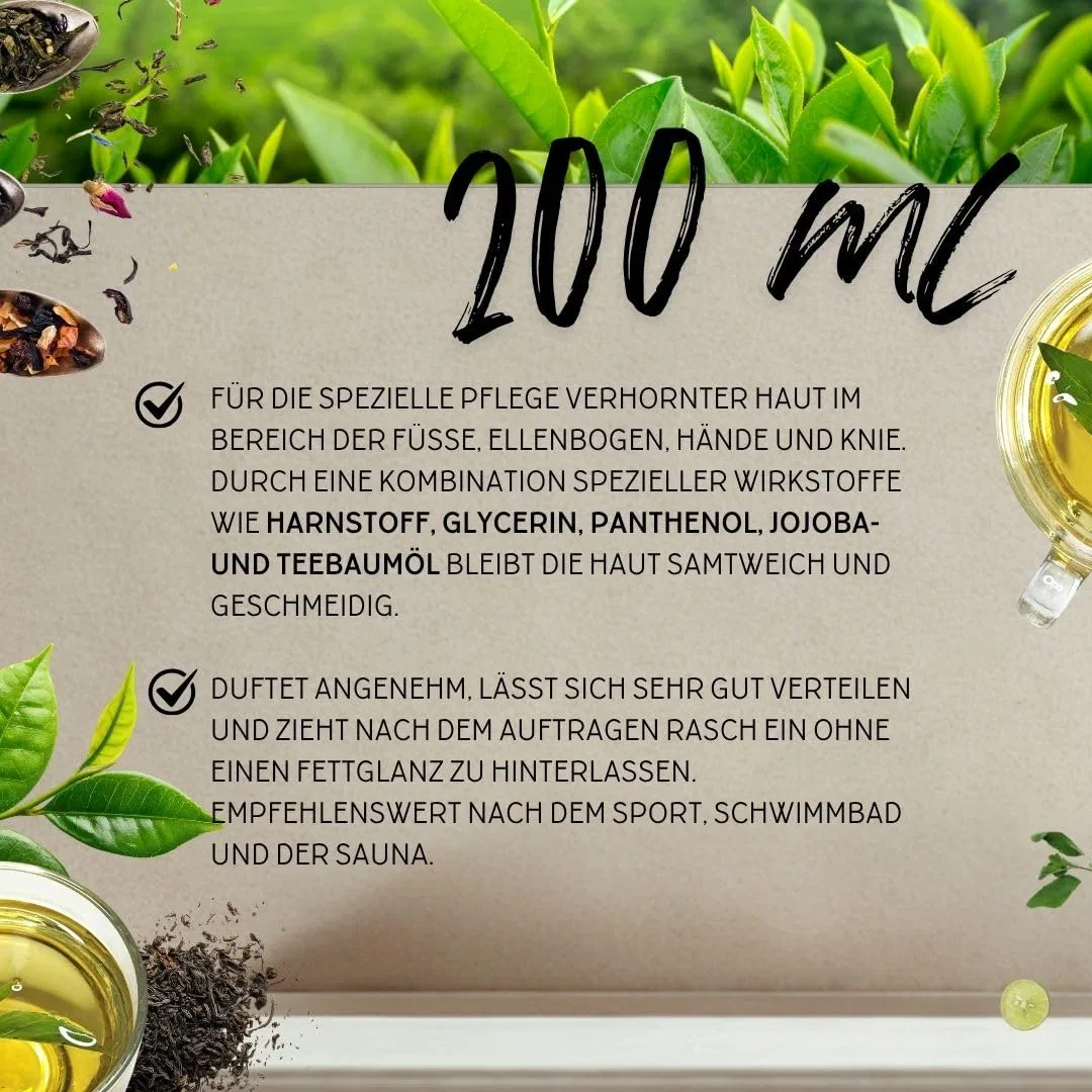 Бальзам для огрубевшей кожи Teebaum с мочевиной и маслом чайного дерева, 200 мл Abamed — фото 2
