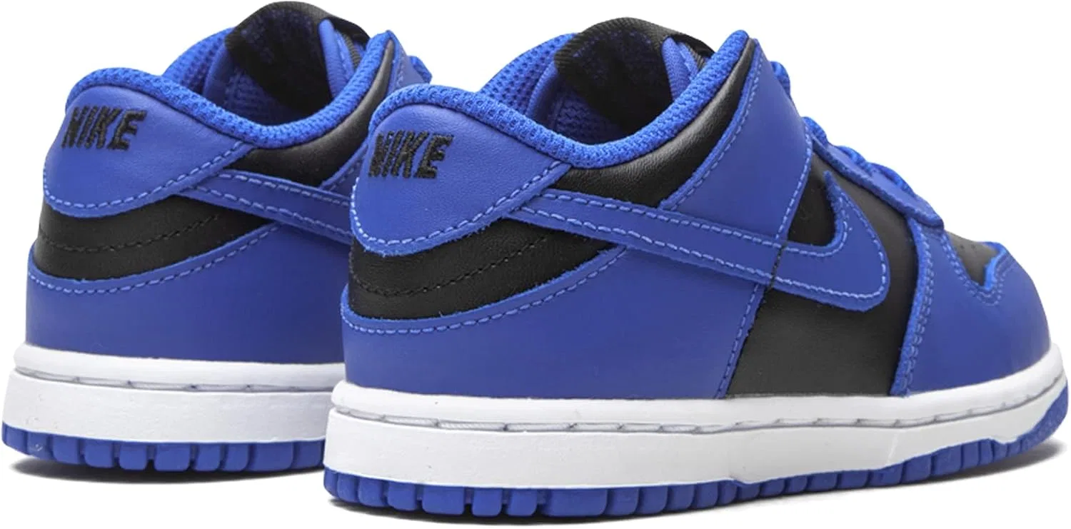 Кроссовки Nike Dunk Low, цвет Black/Hyper Cobalt/White — фото 4