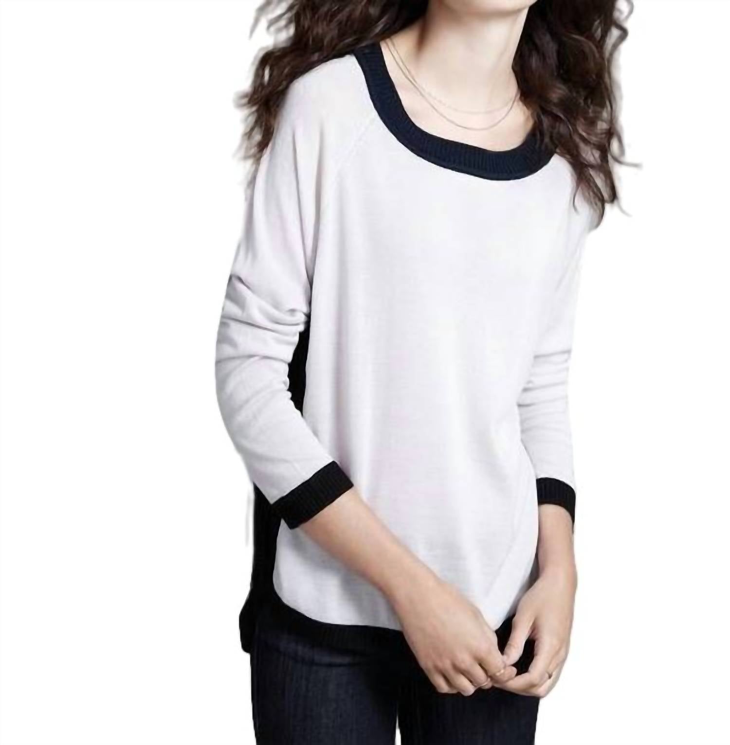 

Свитер Ringer Neck цвета Stone/Temny/Black LABEL+thread