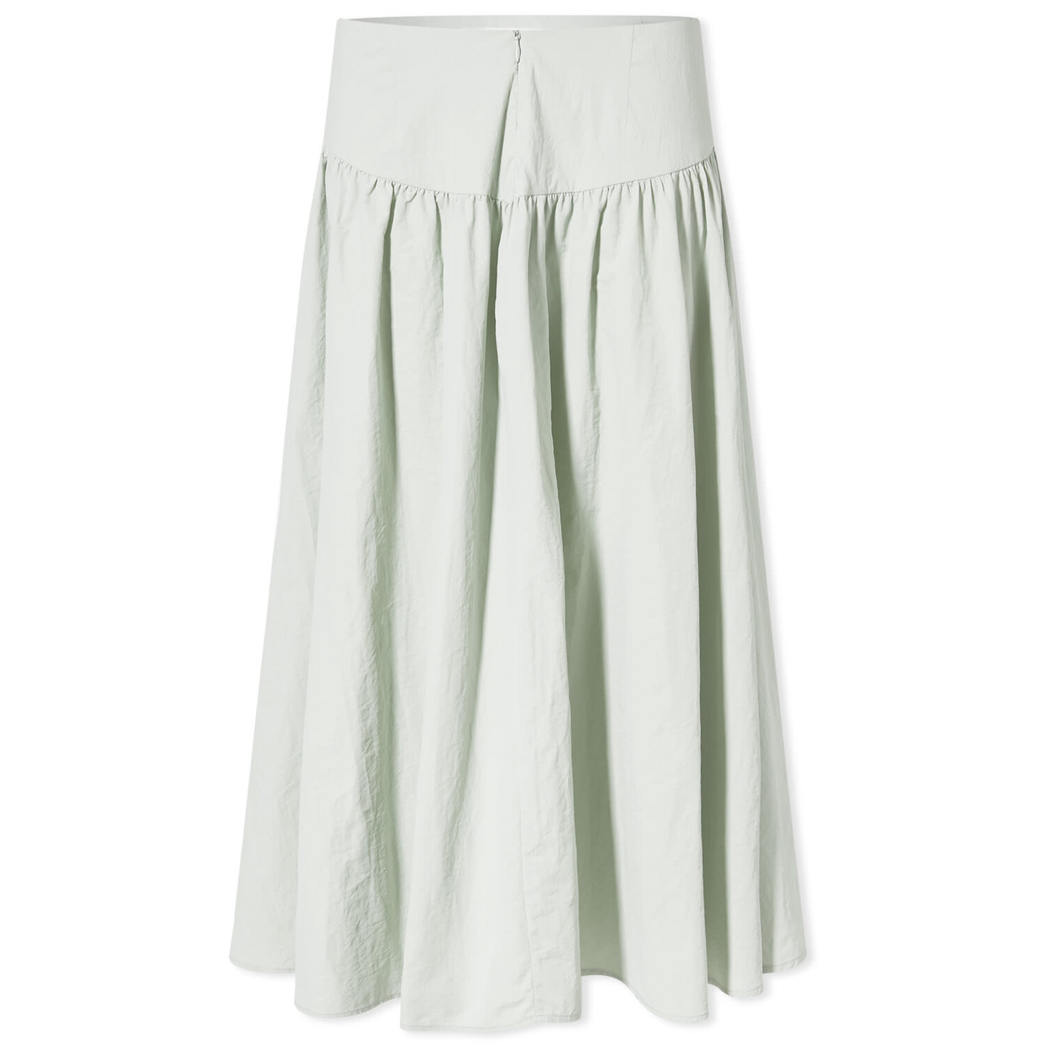 

Юбка миди Peachy Den Deba Midi Nylon Skirt, цвет Oyster