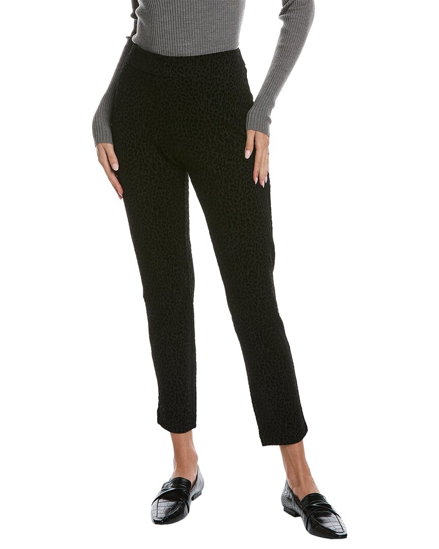 

Брюки с рисунком животных из флока от Nanette Nanette Lepore Miranda, черный