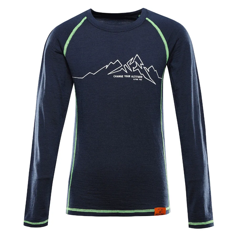 

Футболка с длинным рукавом Alpine Pro Mereno, синий