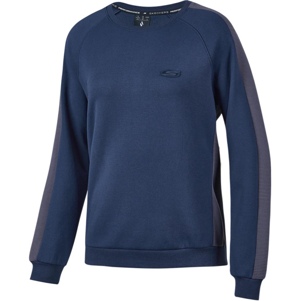 

Базовый спортивный свитшот Women's Skechers, темно-синий