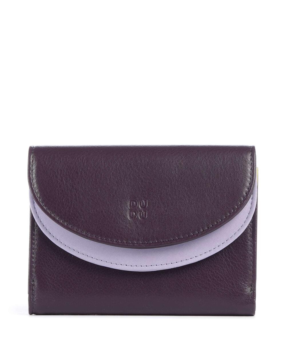 

Кошелек galapagos rfid из мелкозернистой телячьей кожи Dudu Bags, фиолетовый