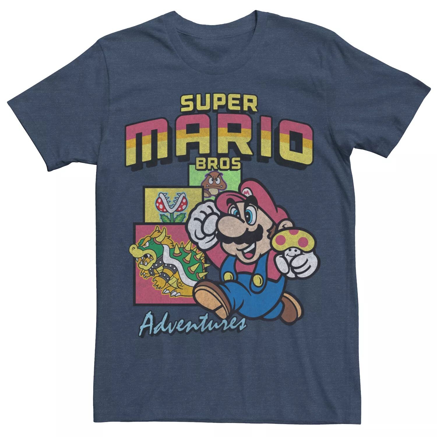

Мужская универсальная футболка Nintendo Laugh At Yourself Licensed Character