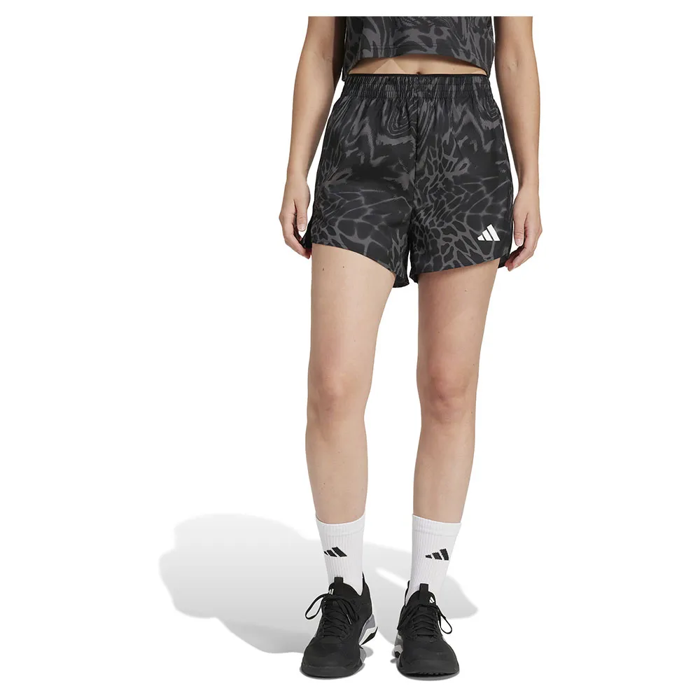 

Шорты adidas Train Essentials Allover Print Workout, черный