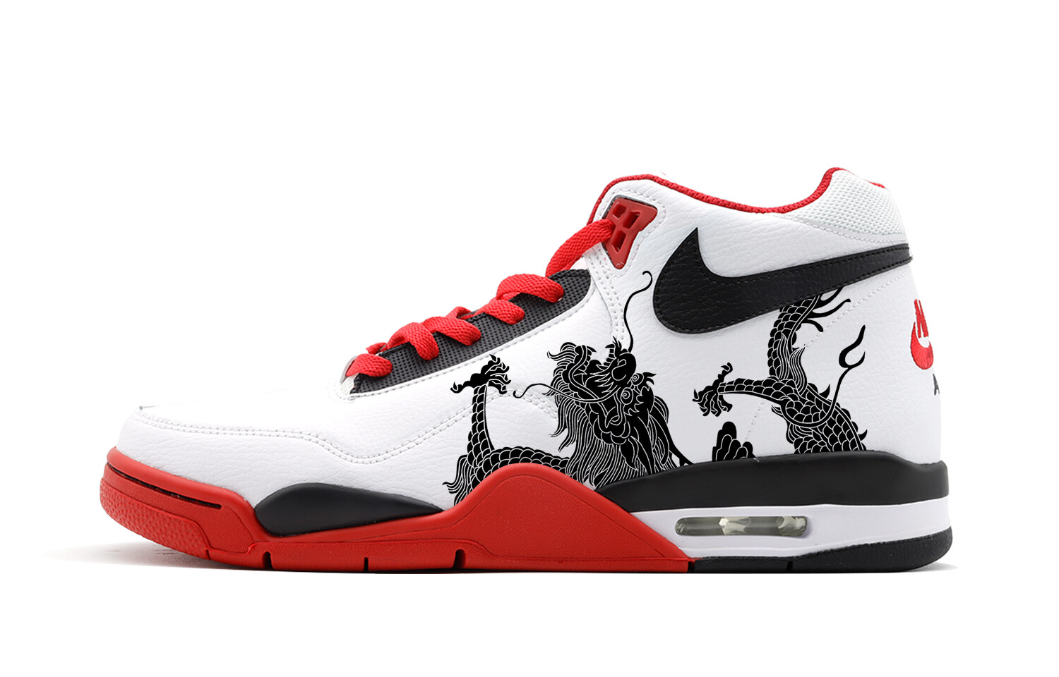 

Винтажные баскетбольные кроссовки Nike Flight Legacy унисекс, Dark Team Red/Summit White/White/Black