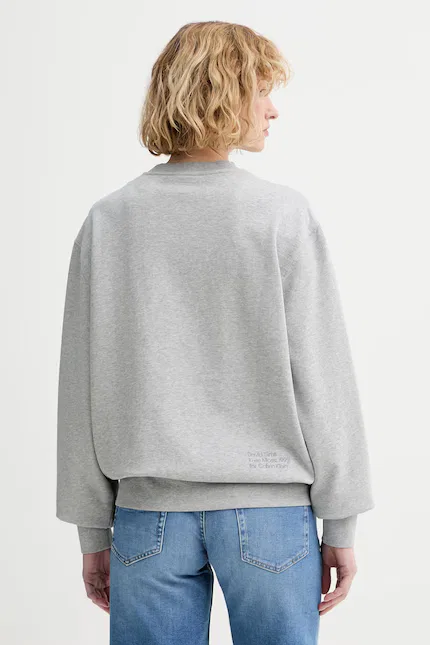 Худи Calvin Klein, серый — фото 3