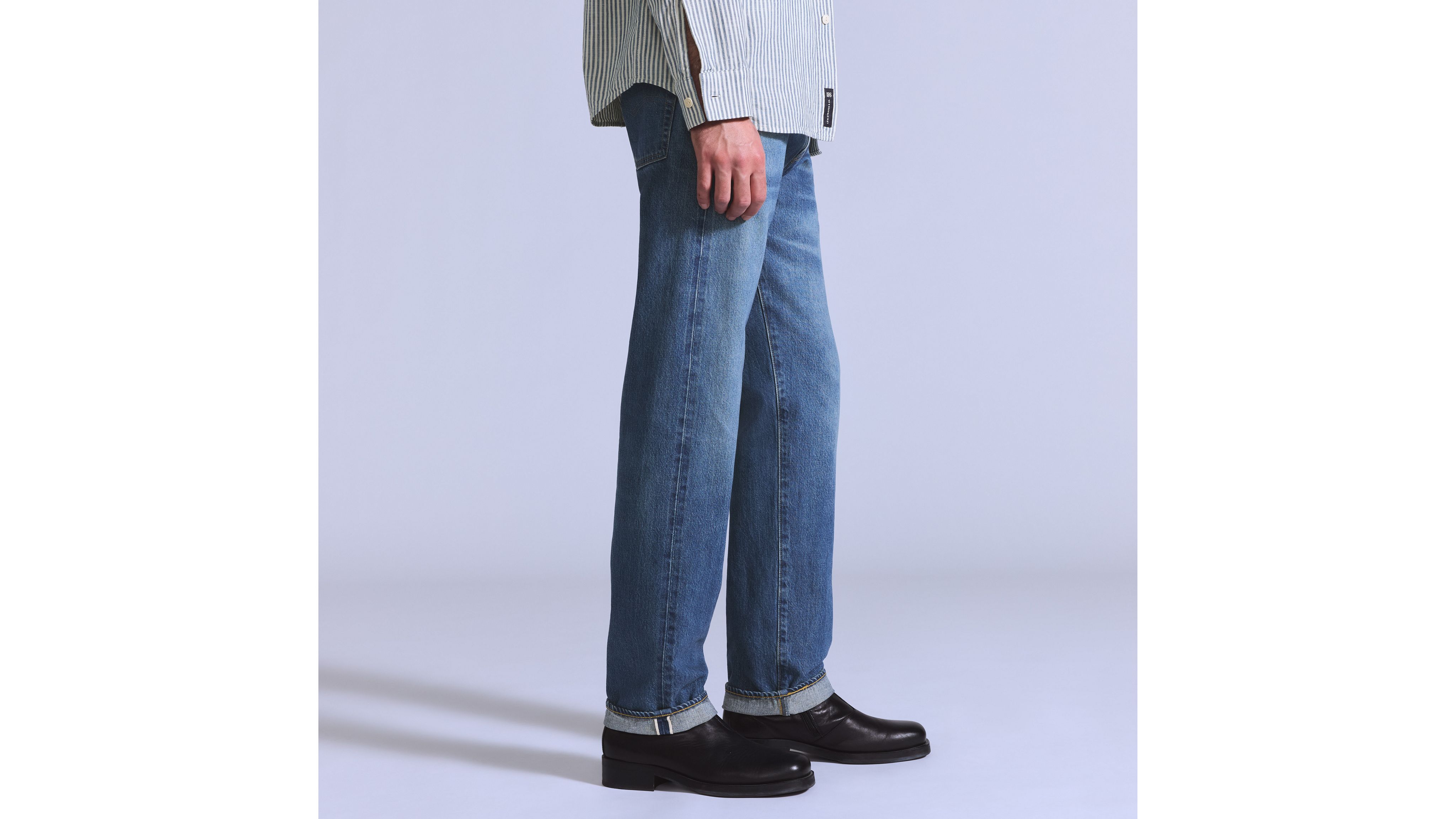 Мужские джинсы 501 Original Fit 1980-х годов Levi's, Ahoy - Medium Wash — фото 2