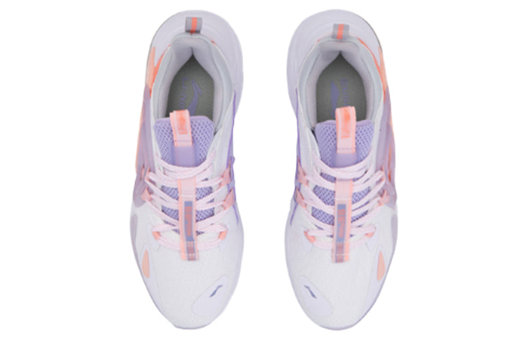 Кроссовки (WMNS) Li-Ning XingHuo Sport Leisure 'White Orange' — фото 4
