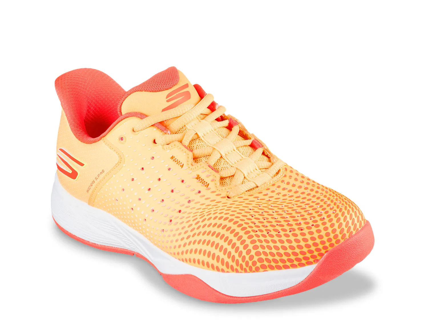 Кроссовки Hands Free Slip-ins Relaxed Fit Viper Court Reload Pickleball Sneaker Skechers, персиковый