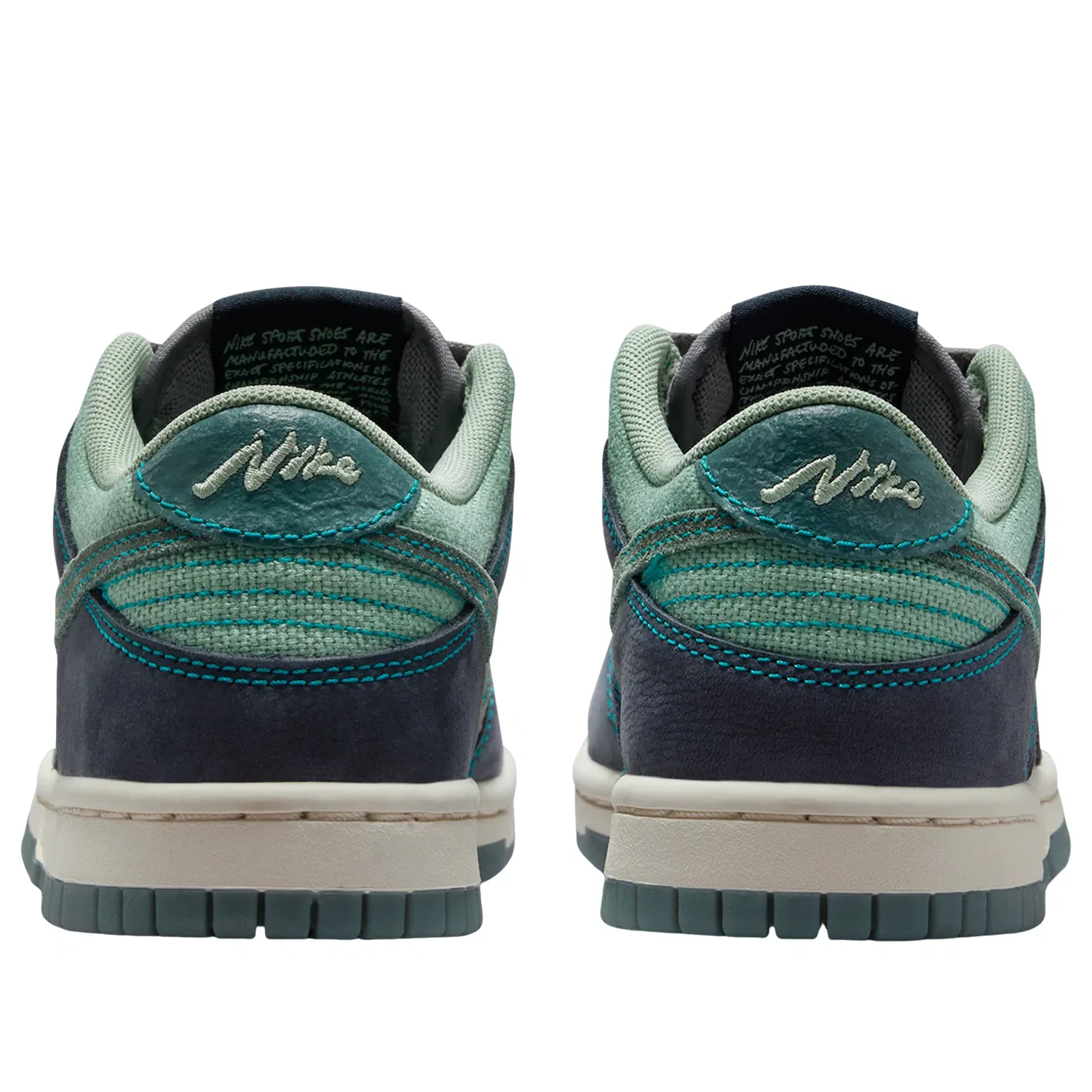 Кроссовки Nike Dunk Low LV8 'Pencil Point Dark Obsidian' IO9743-001, серый — фото 3